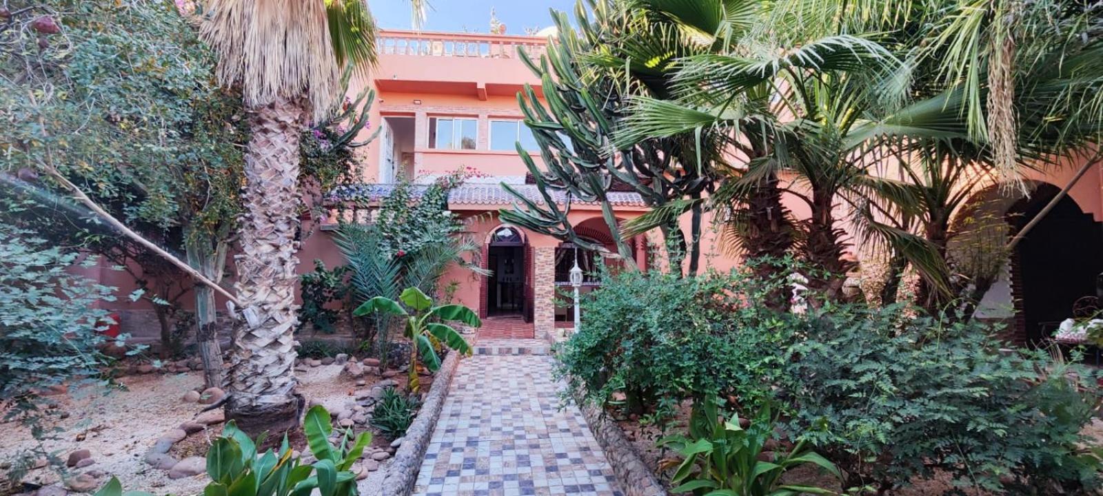 Отель Tiki House Marrakech Chez Paul Лалла-Такеркуст Экстерьер фото